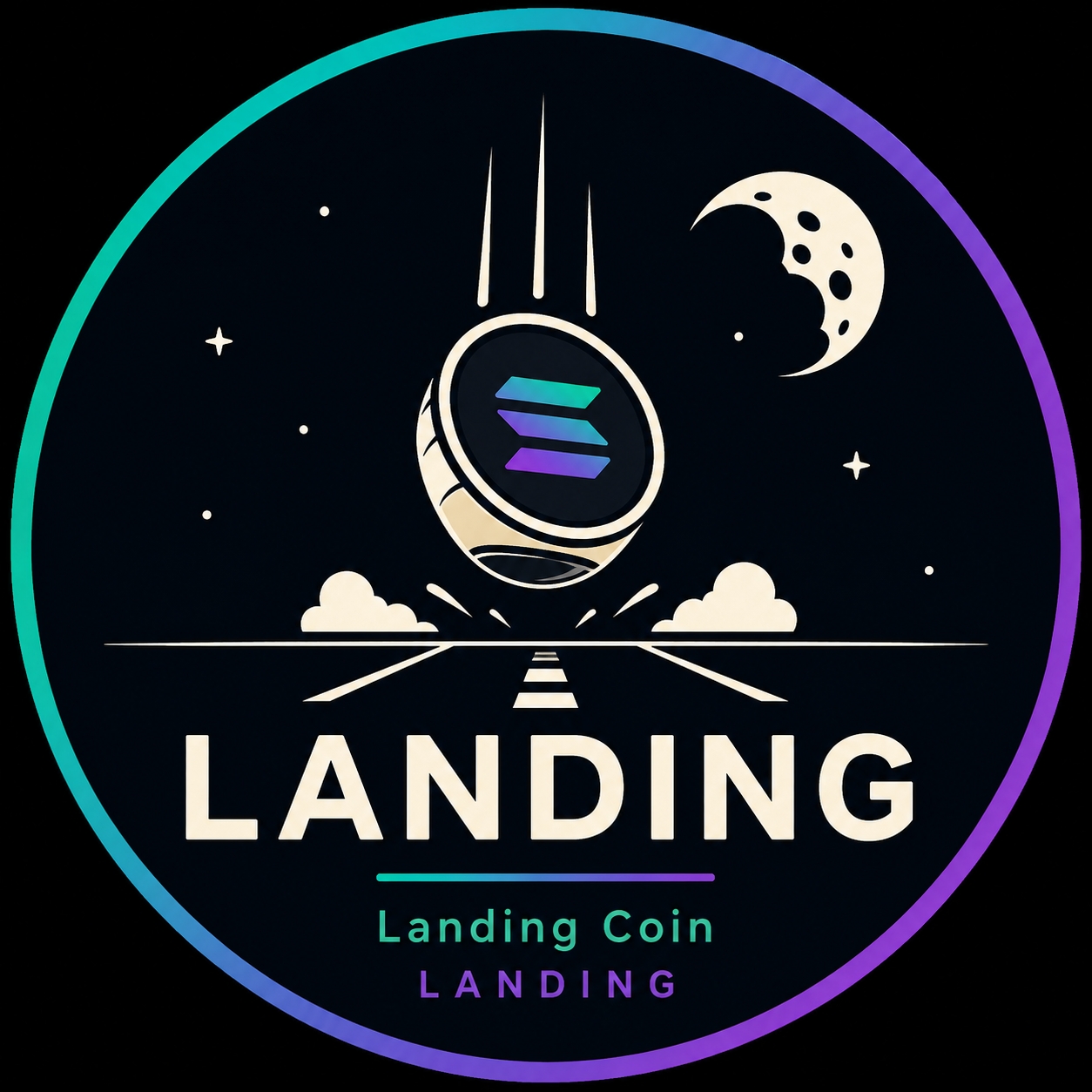Landing Coin logo